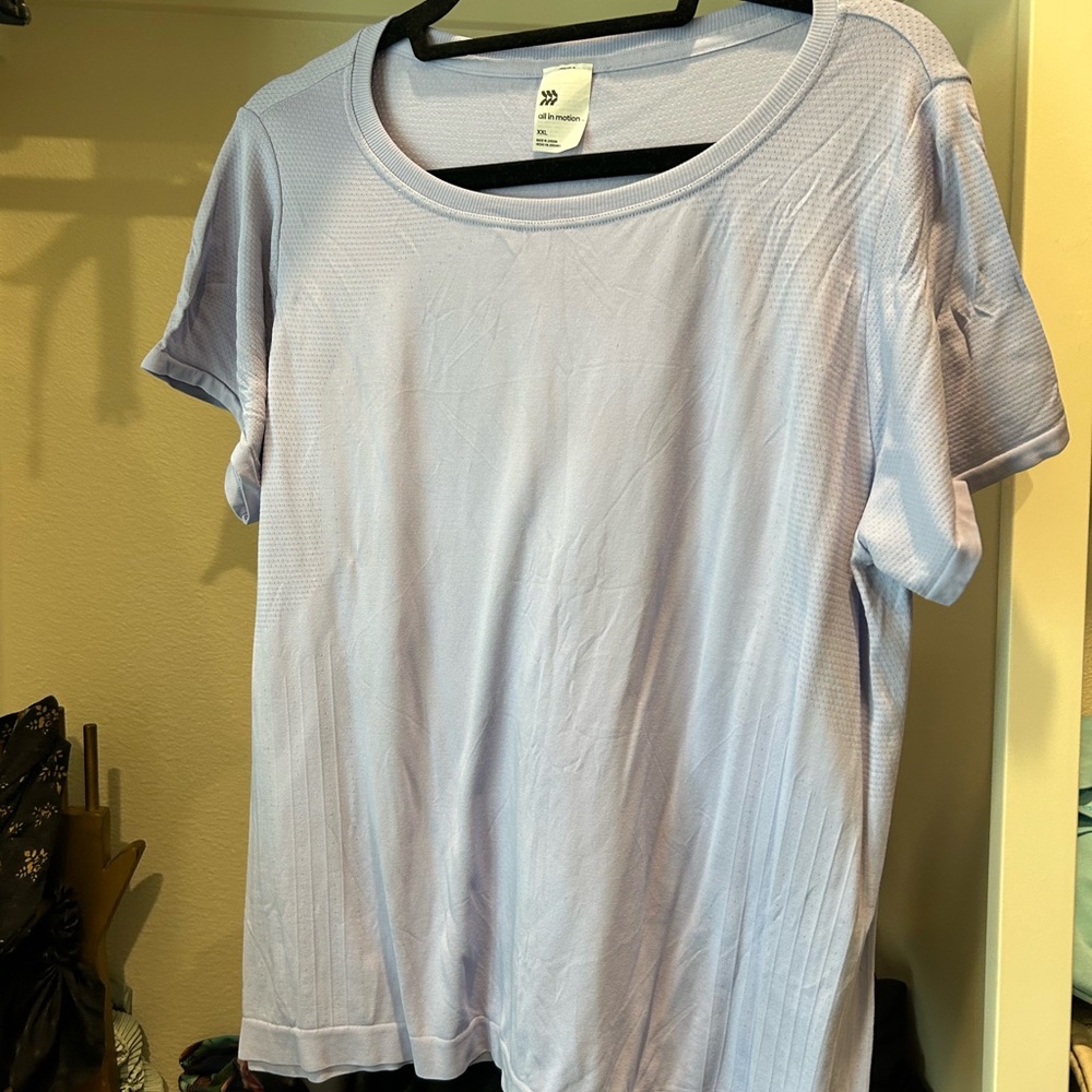 Purple Short Sleeve Top